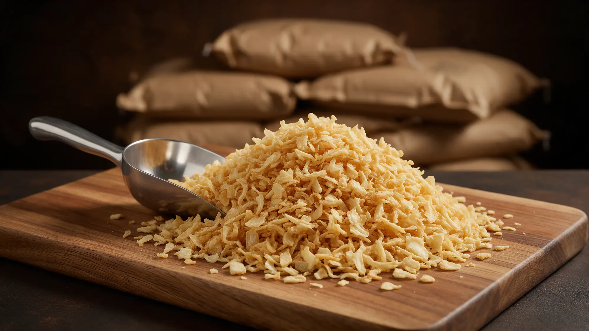 Dehydrated Fried Onions by Optimum Foods