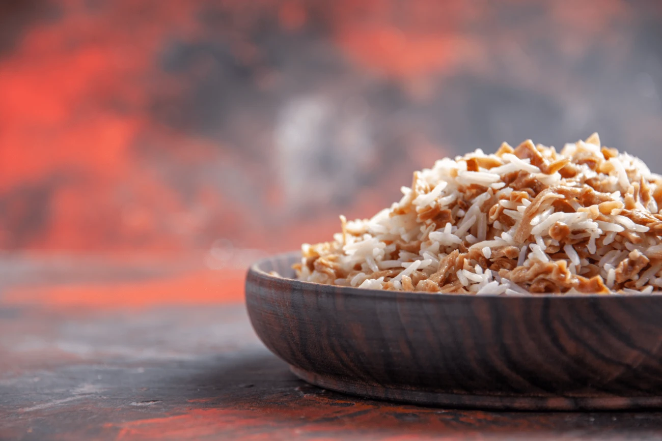 Flavoursome Birista Rice with Optimum Premium Fried Onions
