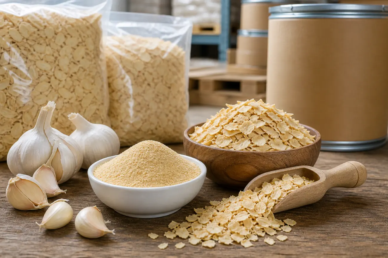 Bulk Dehydrated Garlic Suppliers