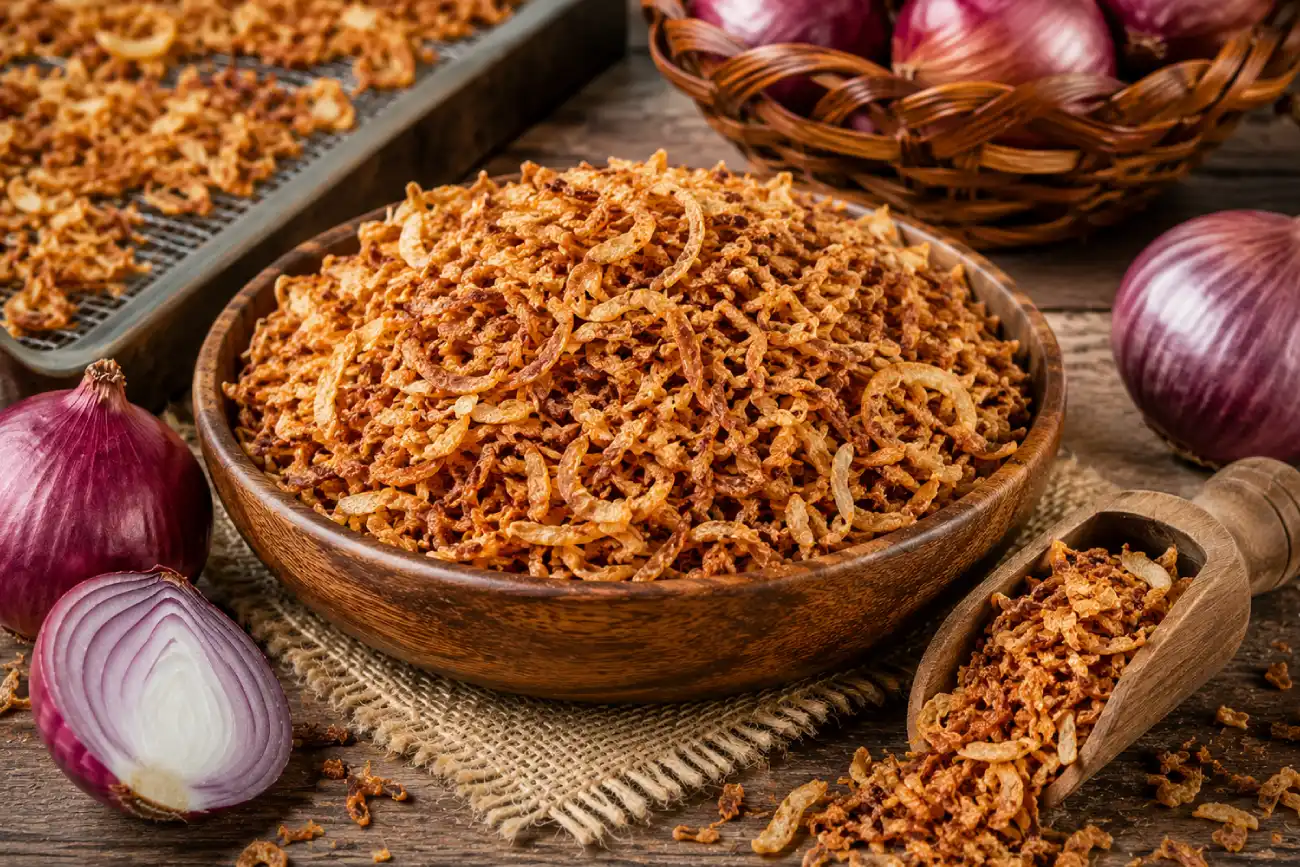 Dehydrated Fried Onions