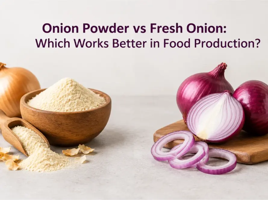 Onion Powder vs Fresh Onion